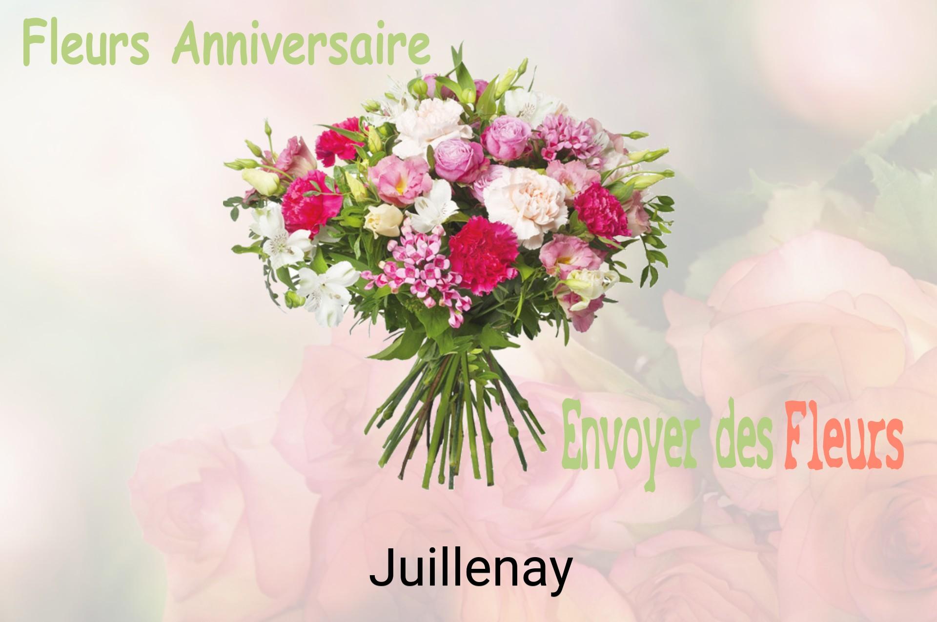 Bouquet de fleurs d’anniversaire livré à Juillenay